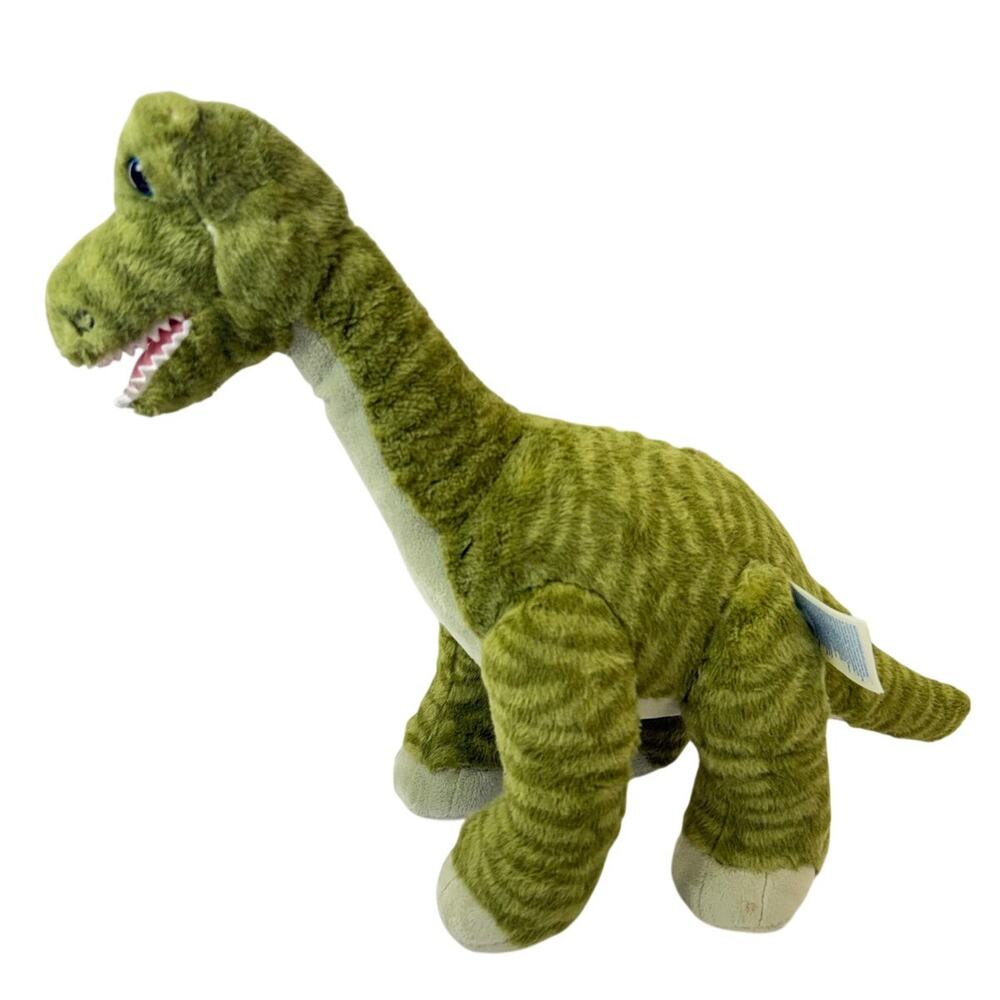 Build-A-Bear Green Brachiosaurus Dinosaur Plush 16" Stuffed Animal BAB